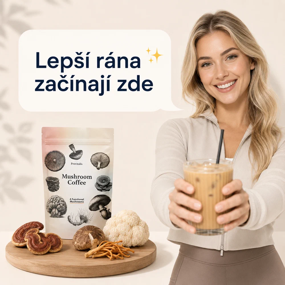 Black Friday akce — Provitalis Mushroom Coffee