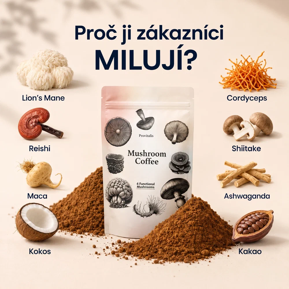 Provitalis Mushroom Coffee fotografija 3