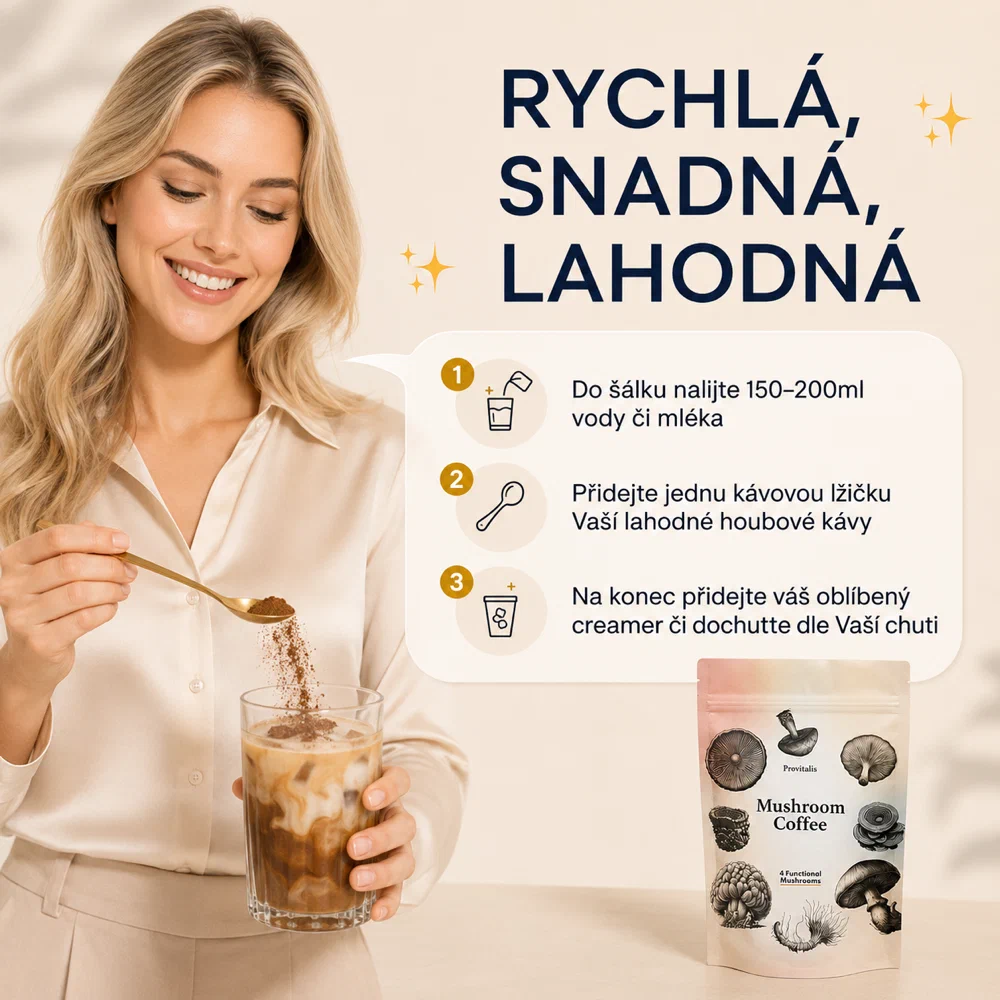 Provitalis Mushroom Coffee fotografija 5