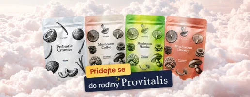 Provitalis Mushroom Coffee — časově omezená nabídka